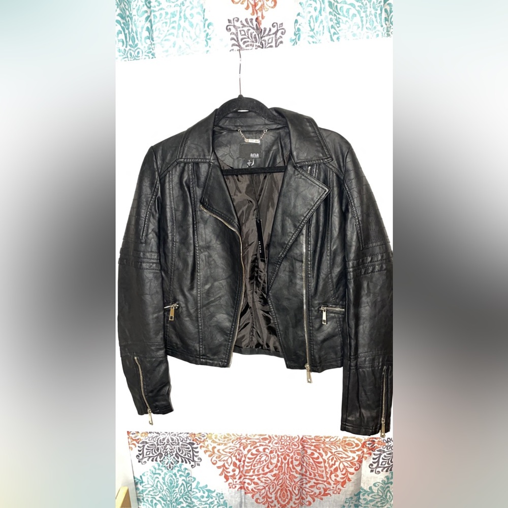 New with tags a.n.a faux leather jacket